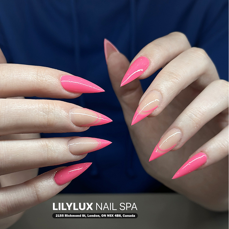 Nail art design at Organic Nails Orleans