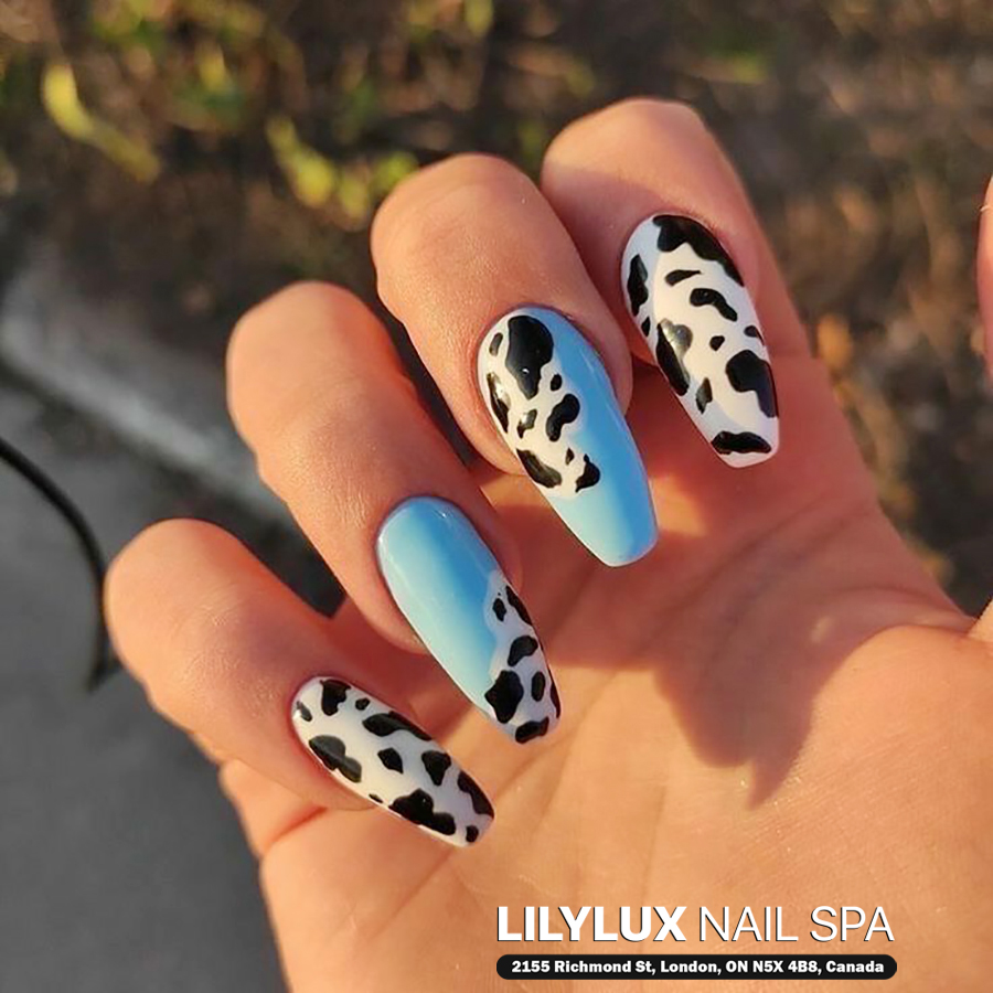 Nail art design at Organic Nails Orleans