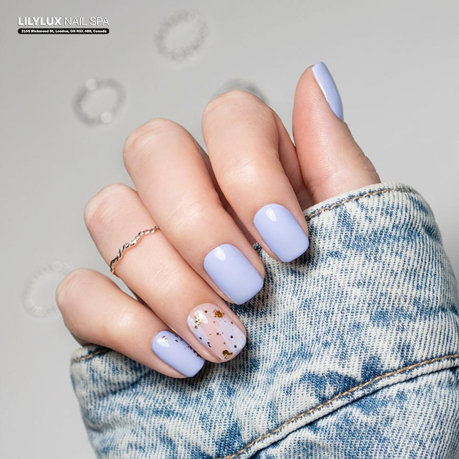 Nail art design at Organic Nails Orleans