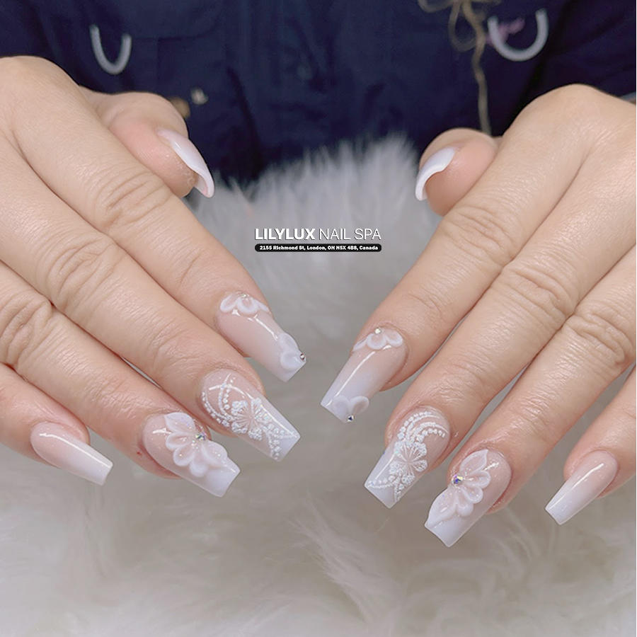 Nail art design at Organic Nails Orleans