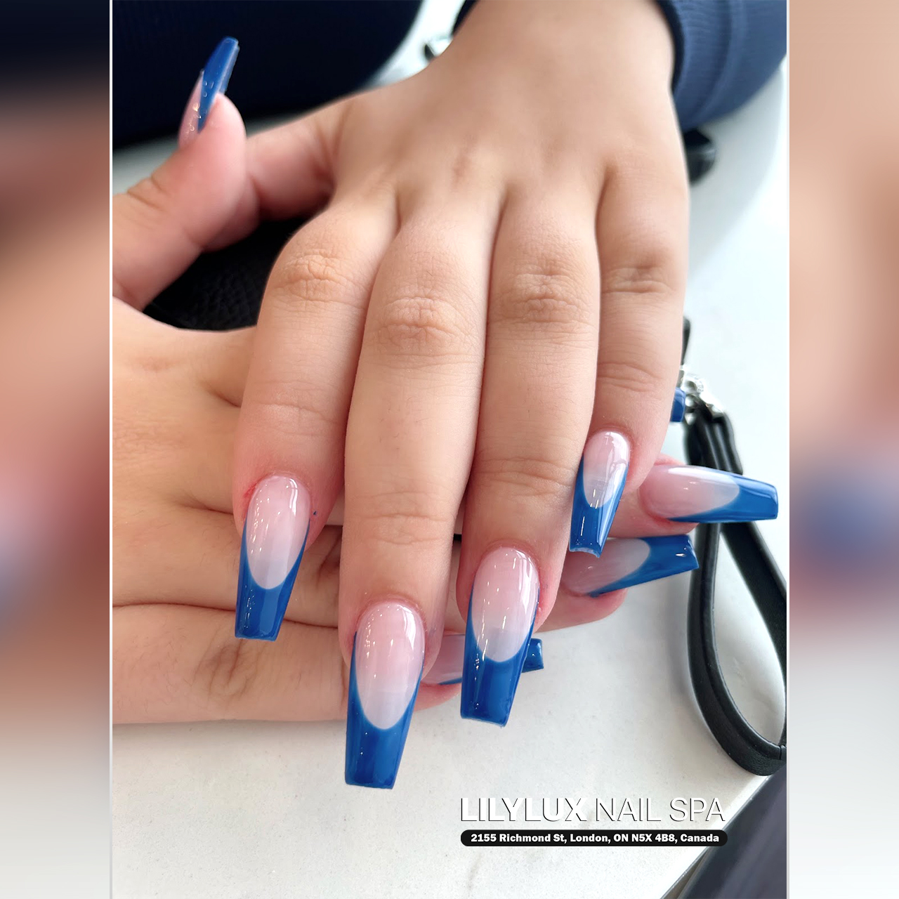 Nail art design at Organic Nails Orleans