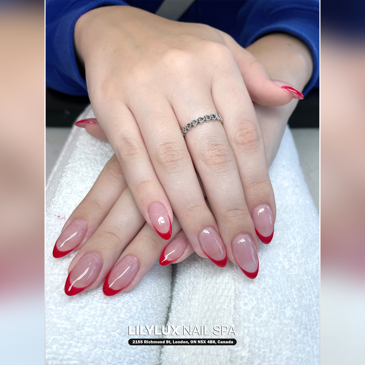 Nail art design at Organic Nails Orleans