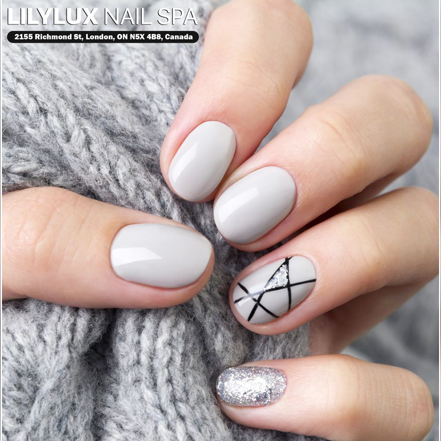 Nail art design at Organic Nails Orleans