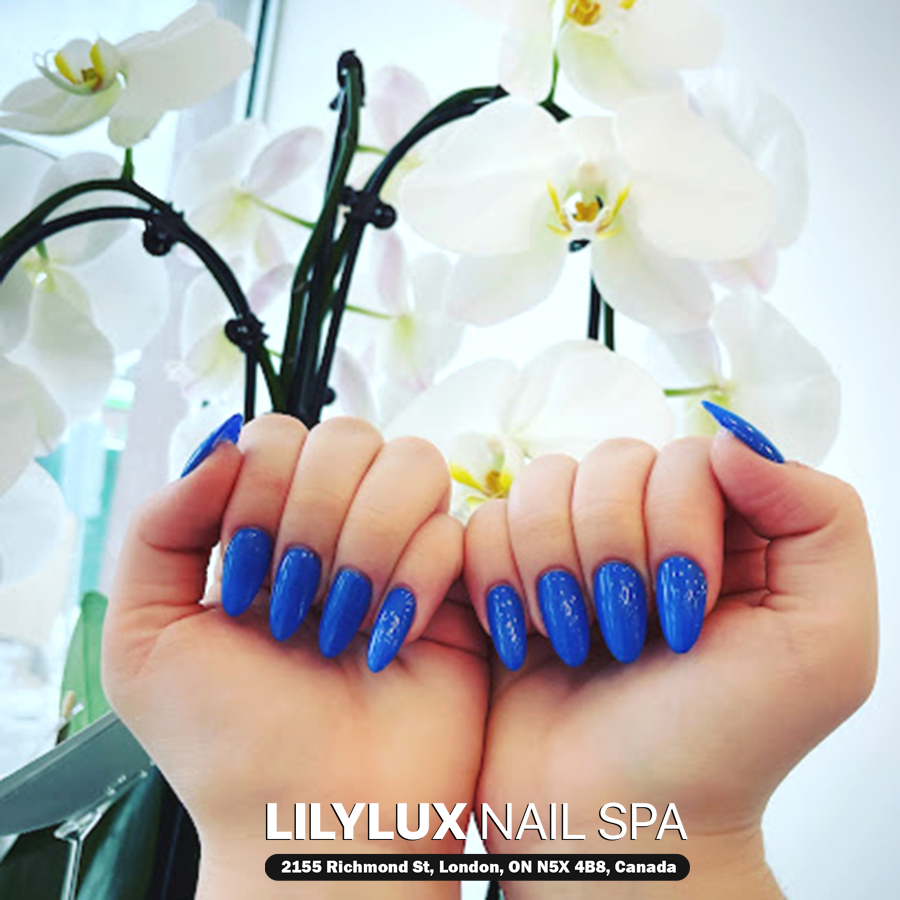 Nail art design at Organic Nails Orleans