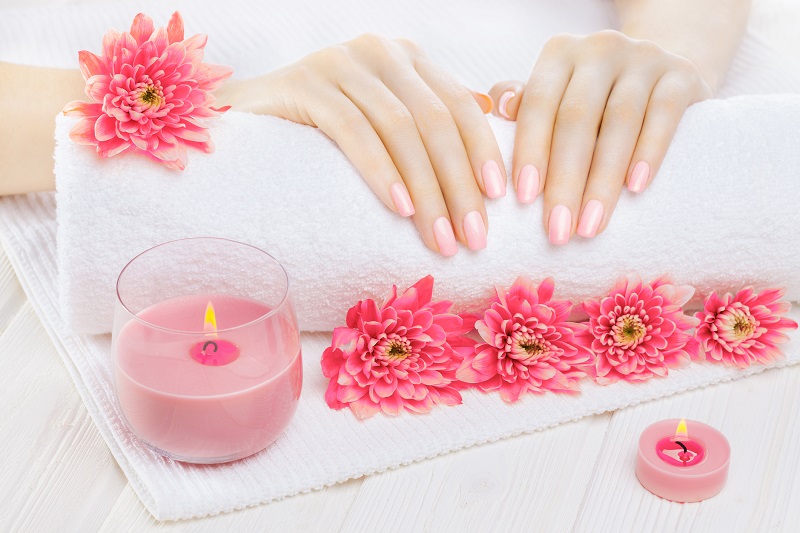 Nail art design at Organic Nails Orleans