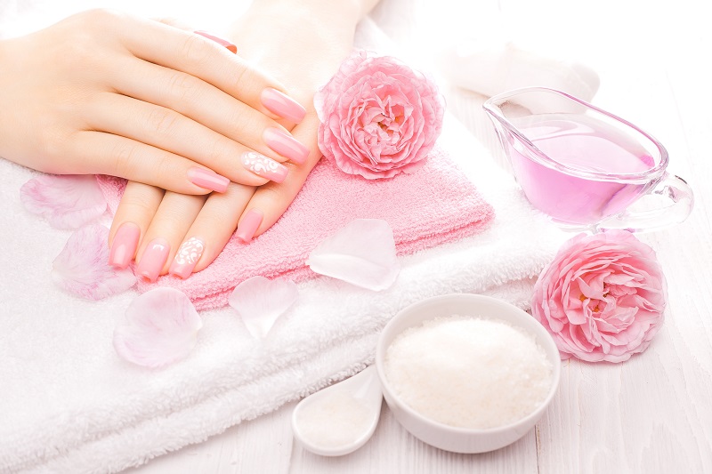 Nail art design at Organic Nails Orleans